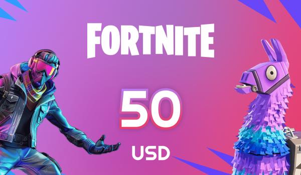 Fortnite Gift Card 50 USD