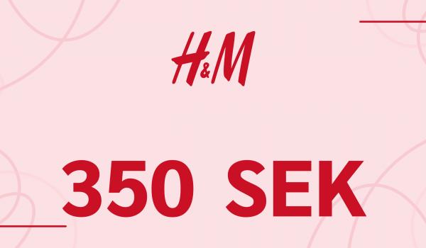 H and M Gift Card 350 SEK