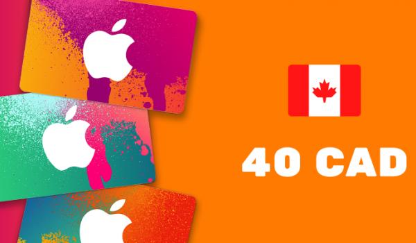 Apple iTunes Gift Card 40 CAD