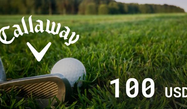 Callaway Golf Gift Card 100 USD