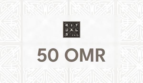 Rituals Gift Card 50 OMR
