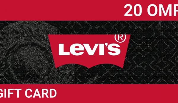 Levis Gift Card 20 OMR