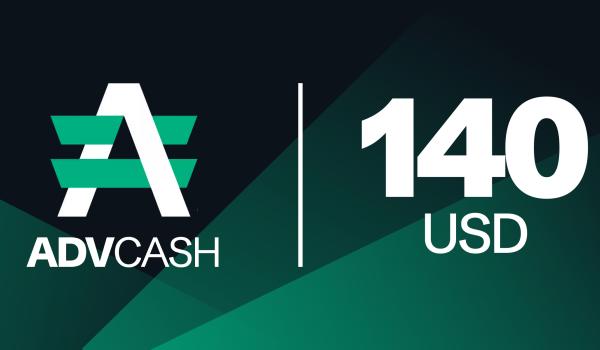 Advanced Cash Gift Card 140 USD