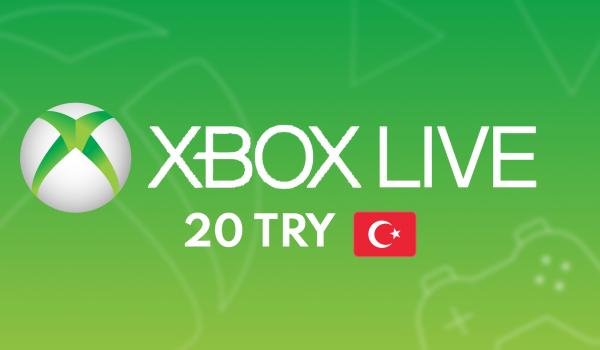 XBOX Live Gift Card 20 TRY