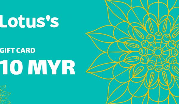 Lotuss Gift Card 10 MYR