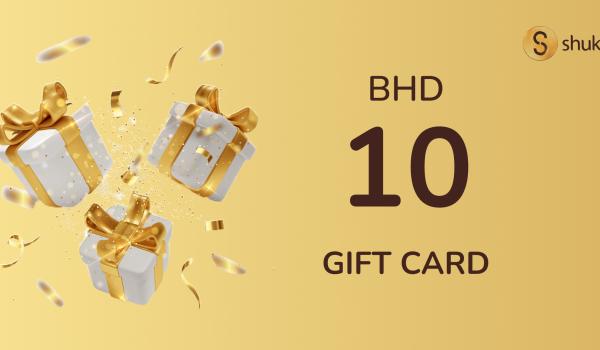 Shukran Gift Card 10 BHD