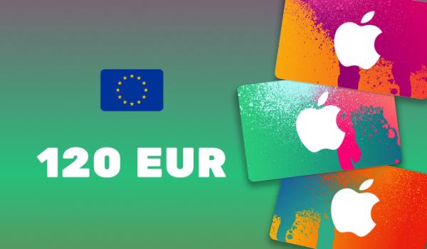 Apple iTunes Gift Card 120 EUR