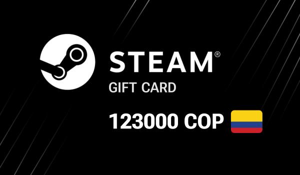 Steam Gift Card 123000 COP