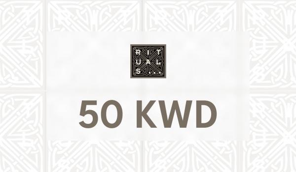 Rituals Gift Card 50 KWD