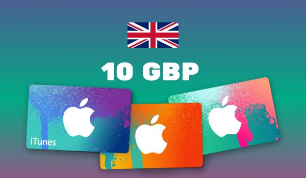 Apple iTunes Gift Card 10 GBP