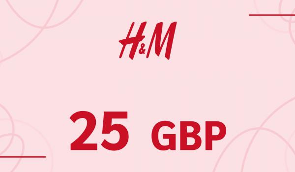 H and M Gift Card 25 GBP