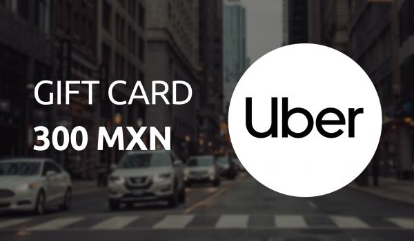 Uber Gift Card 300 MXN