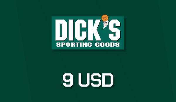 Dicks Sporting Goods Gift Card 9 USD