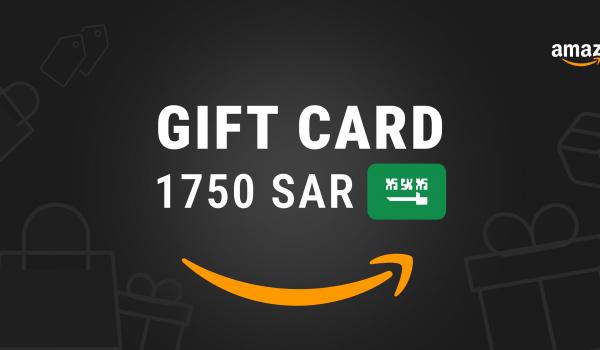 Amazon Gift Card 1750 SAR