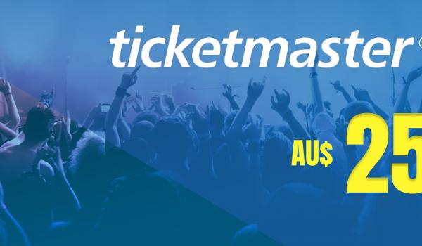 Ticketmaster Gift Card 25 AUD