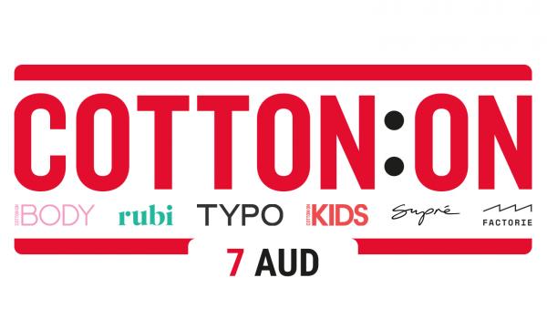 Cotton On Group Gift Card 7 AUD
