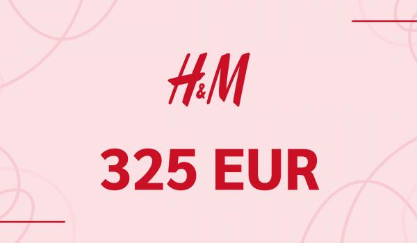 H and M Gift Card 325 EUR