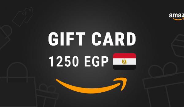 Amazon Gift Card 1250 EGP