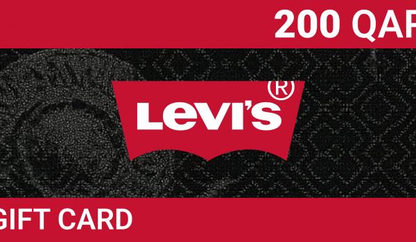 Levis Gift Card 200 QAR