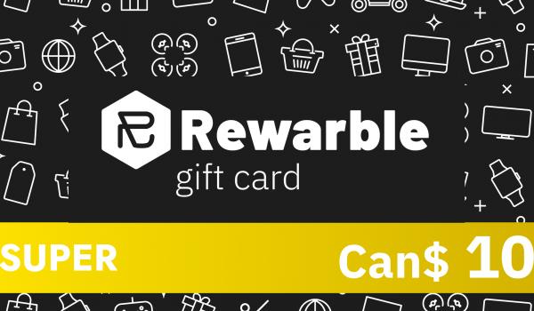 Rewarble Super Gift Card 10 CAD