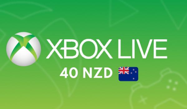 XBOX Live Gift Card 40 NZD