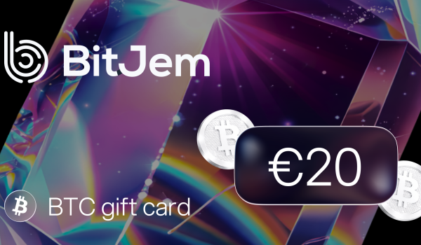 BitJem Bitcoin Gift Card 20 EUR
