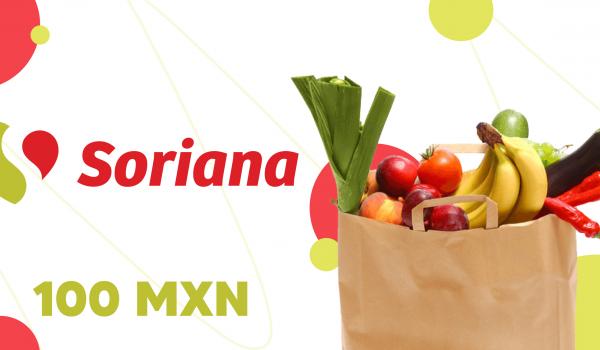 Soriana Gift Card 100 MXN