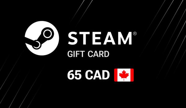 Steam Gift Card 65 CAD
