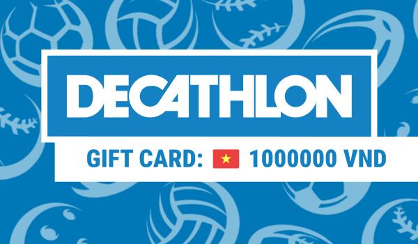 Decathlon Gift Card 1000000 VND