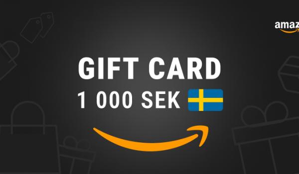 Amazon Gift Card 1000 SEK