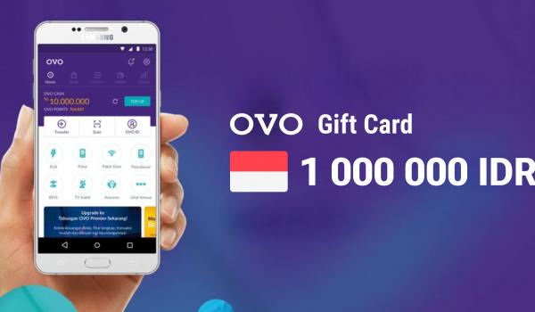 Ovo Cash Gift Card 1000000 IDR