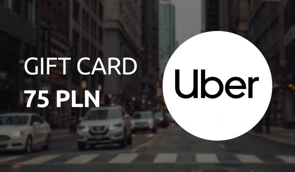 Uber Gift Card 75 PLN