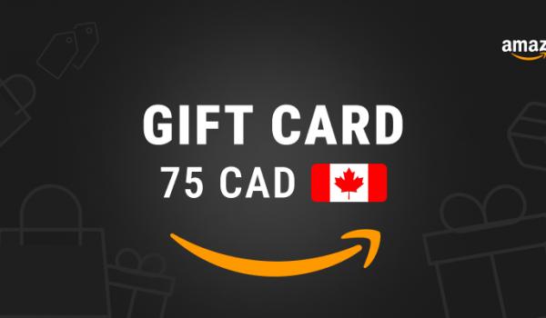 Amazon Gift Card 75 CAD
