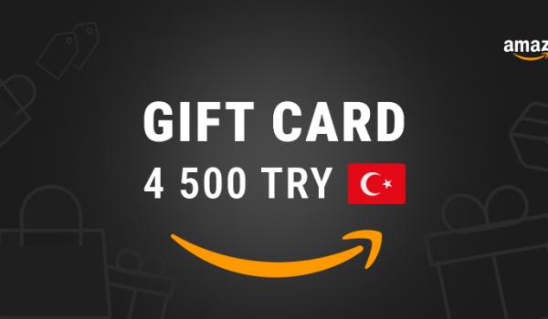 Amazon Gift Card 4500 TRY