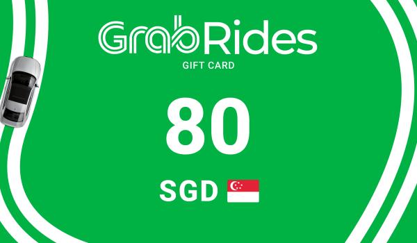 Grab Rides Gift Card 80 SGD