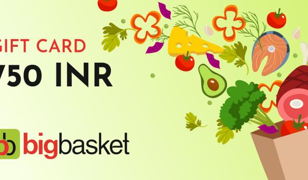 Bigbasket Gift Card 750 INR