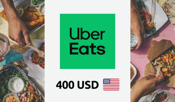 Uber Eats Gift Card 400 USD