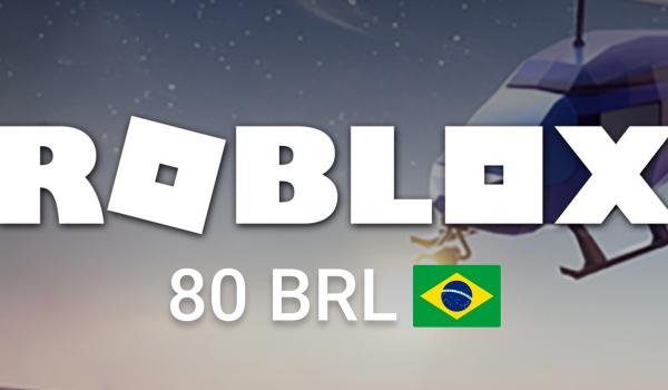 Roblox Gift Card 80 BRL