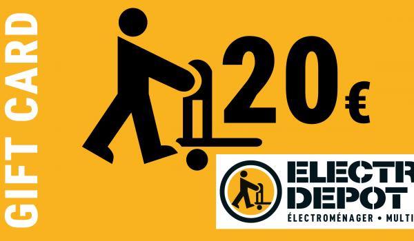 Electro Depot Gift Card 20 EUR