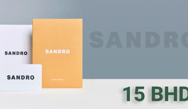 Sandro Gift Card 15 BHD