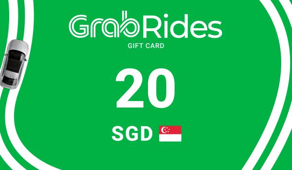 Grab Rides Gift Card 20 SGD