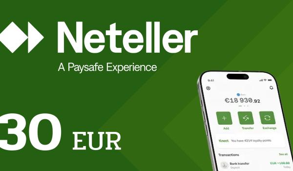 Neteller Gift Card 30 EUR