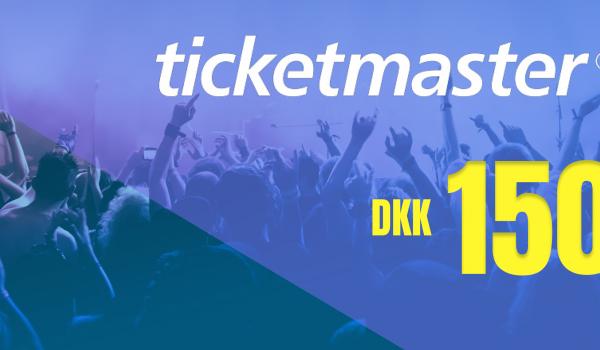 Ticketmaster Gift Card 150 DKK