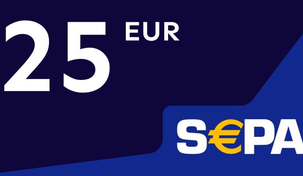 SEPA Gift Card 25 EUR