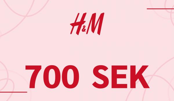 H and M Gift Card 700 SEK