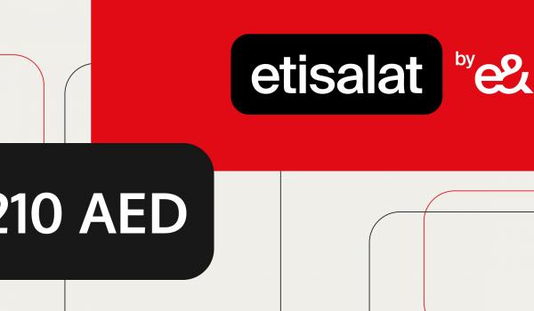 Etisalat Prepaid 210 AED