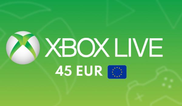XBOX Live Gift Card 45 EUR