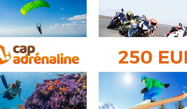 Adrenaline Gift Card 250 EUR