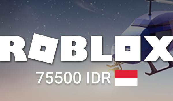 Roblox Gift Card 75500 IDR