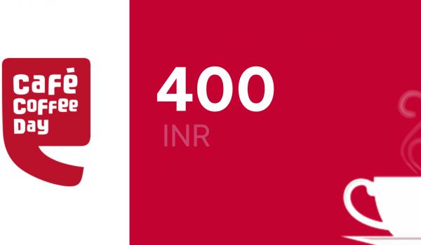 Cafe Coffee Day Gift Card 400 INR